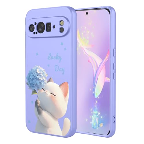 YUECXIN Flüssig Silikon Hülle für Google Pixel 9 Pro XL, Mustern Seidig-Weicher Berühren Handyhülle, Premium Ultra Dünn Stoßfest TPU Bumper Schutzhülle. Katze YUECXIN Flüssig Silikon Hülle für Google Pixel 9 Pro XL, Mustern Seidig-Weicher Berühren Handyhülle, Premium Ultra Dünn Stoßfest TPU Bumper Schutzhülle. Katze von YUECXIN