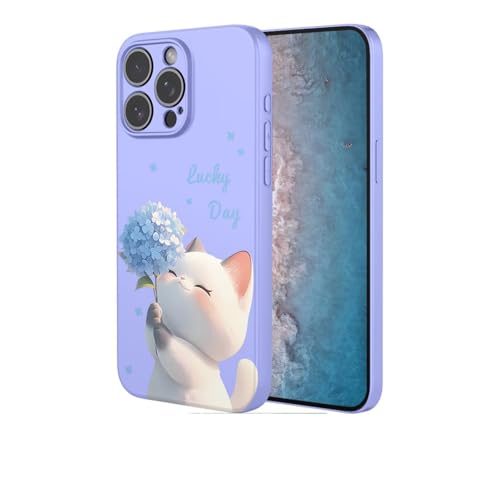 YUECXIN Flüssig Silikon Hülle für Samsung Galaxy A56 5G, Mustern Seidig-Weicher Berühren Handyhülle, Premium Ultra Dünn Stoßfest TPU Bumper Schutzhülle. Katze YUECXIN Flüssig Silikon Hülle für Samsung Galaxy A56 5G, Mustern Seidig-Weicher Berühren Handyhülle, Premium Ultra Dünn Stoßfest TPU Bumper Schutzhülle. Katze von YUECXIN