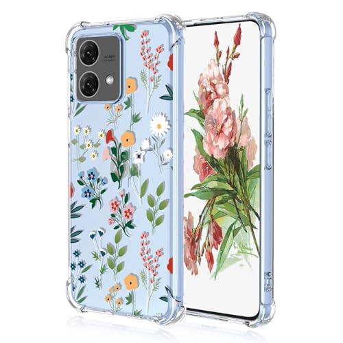 YUECXIN Hülle für Motorola Moto G84 5G, Premium Transparent Ultra Dünn Weich Stoßfest Silikon TPU Bumper Schutzhülle, Exquisit Mustern Handyhülle, A95 YUECXIN Hülle für Motorola Moto G84 5G, Premium Transparent Ultra Dünn Weich Stoßfest Silikon TPU Bumper Schutzhülle, Exquisit Mustern Handyhülle, A95 von YUECXIN