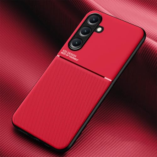YUECXIN Hülle für Samsung Galaxy A16 5G / 4G, Schlicht Klassisch Textur Seidig Berühren Handyhülle, Ultra Dünn Weich Stoßfest rutschfest TPU Silikon Bumper Schutzhülle. Rot YUECXIN Hülle für Samsung Galaxy A16 5G / 4G, Schlicht Klassisch Textur Seidig Berühren Handyhülle, Ultra Dünn Weich Stoßfest rutschfest TPU Silikon Bumper Schutzhülle. Rot von YUECXIN