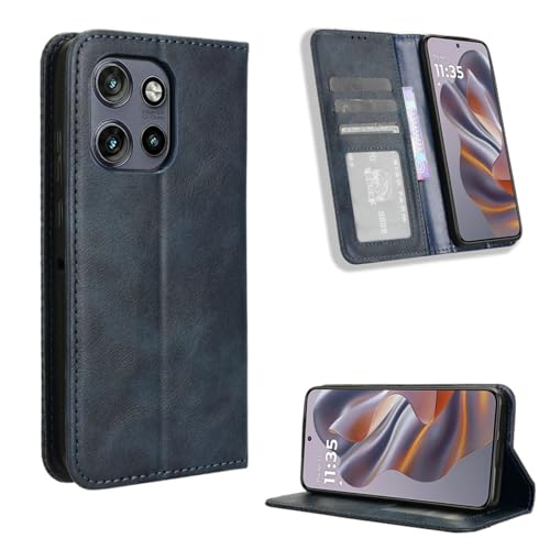 YUECXIN Klapphülle Handyhülle für Motorola Edge 50 Neo 5G Hülle, Premium Folio PU Lederhülle mit Ständer Brieftasche Kartenfächer, Stoßfeste Magnetische Schutzhülle, Blau YUECXIN Klapphülle Handyhülle für Motorola Edge 50 Neo 5G Hülle, Premium Folio PU Lederhülle mit Ständer Brieftasche Kartenfächer, Stoßfeste Magnetische Schutzhülle, Blau von YUECXIN
