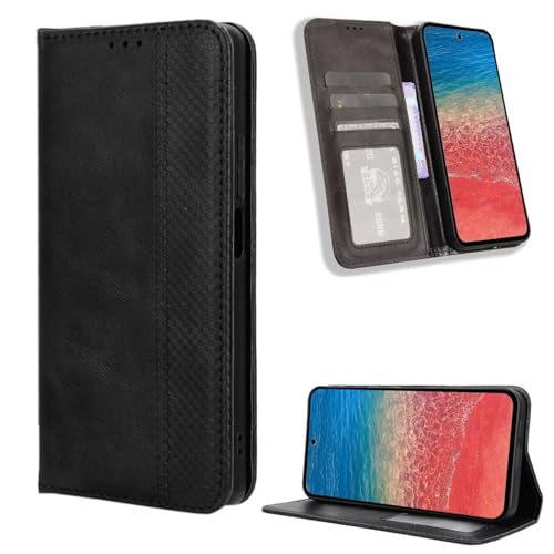 YUECXIN Klapphülle Handyhülle für Vivo V40 5G / S19 Pro 5G Hülle, Premium Folio PU Lederhülle mit Ständer Brieftasche Kartenfächer, Stoßfeste Magnetische Schutzhülle, Schwarz YUECXIN Klapphülle Handyhülle für Vivo V40 5G / S19 Pro 5G Hülle, Premium Folio PU Lederhülle mit Ständer Brieftasche Kartenfächer, Stoßfeste Magnetische Schutzhülle, Schwarz von YUECXIN