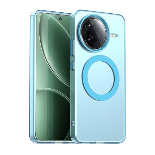 YUECXIN Magnetisch Hülle für Xiaomi Poco F7 Ultra Kompatibel mit MagSafe Kabellosem Laden, Ultra Dünn Durchscheinende Matt Handyhülle TPU Stoßfest Schutzhülle. Blau YUECXIN Magnetisch Hülle für Xiaomi Poco F7 Ultra Kompatibel mit MagSafe Kabellosem Laden, Ultra Dünn Durchscheinende Matt Handyhülle TPU Stoßfest Schutzhülle. Blau von YUECXIN