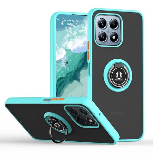 YUECXIN Schutzhülle für Xiaomi 14T Hülle mit Drehen Ring Ständer, Ultradünn Matt Hart PC Zurück, Weiche TPU Bumper Premium Stoßfest Silikon Handyhülle, Himmelblau YUECXIN Schutzhülle für Xiaomi 14T Hülle mit Drehen Ring Ständer, Ultradünn Matt Hart PC Zurück, Weiche TPU Bumper Premium Stoßfest Silikon Handyhülle, Himmelblau von YUECXIN