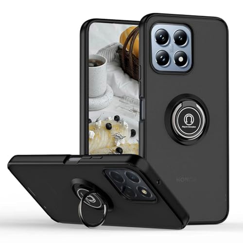YUECXIN Schutzhülle für Xiaomi 14T Hülle mit Drehen Ring Ständer, Ultradünn Matt Hart PC Zurück, Weiche TPU Bumper Premium Stoßfest Silikon Handyhülle, Schwarz YUECXIN Schutzhülle für Xiaomi 14T Hülle mit Drehen Ring Ständer, Ultradünn Matt Hart PC Zurück, Weiche TPU Bumper Premium Stoßfest Silikon Handyhülle, Schwarz von YUECXIN