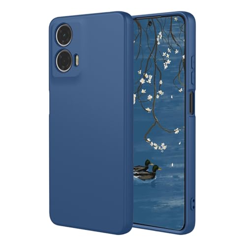 YUECXIN Silikon Hülle für Motorola Moto G85 5G, Ultra Dünn Seidig-Weicher Berühren Ganzkörper Flüssig Silikon Handyhülle, Bequem zu halten Stoßfest Schutzhülle. Blau YUECXIN Silikon Hülle für Motorola Moto G85 5G, Ultra Dünn Seidig-Weicher Berühren Ganzkörper Flüssig Silikon Handyhülle, Bequem zu halten Stoßfest Schutzhülle. Blau von YUECXIN