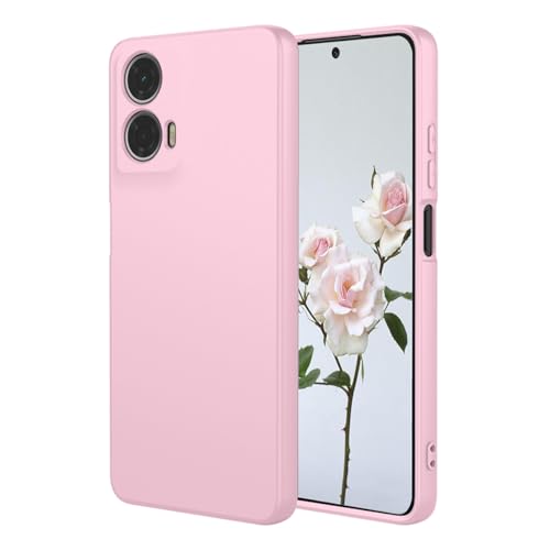 YUECXIN Silikon Hülle für Motorola Moto G85 5G, Ultra Dünn Seidig-Weicher Berühren Ganzkörper Flüssig Silikon Handyhülle, Bequem zu halten Stoßfest Schutzhülle. Rosa YUECXIN Silikon Hülle für Motorola Moto G85 5G, Ultra Dünn Seidig-Weicher Berühren Ganzkörper Flüssig Silikon Handyhülle, Bequem zu halten Stoßfest Schutzhülle. Rosa von YUECXIN