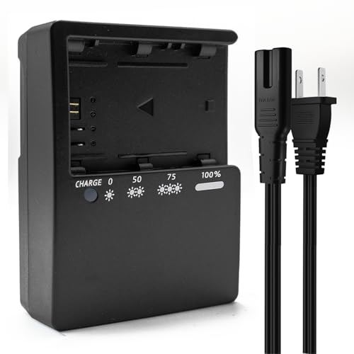 YUEFANSEN LC-E6 LC-E6E LP-E6N Akku Ladegerät für LP-E6 Akku Kompatibel mit Canon EOS R5 R6 6D 7D 5D 5DS 5DS R 60D 60DA 70D 80D 5D Mark III 90D Mark II Kameras Netzteil von YUEFANSEN