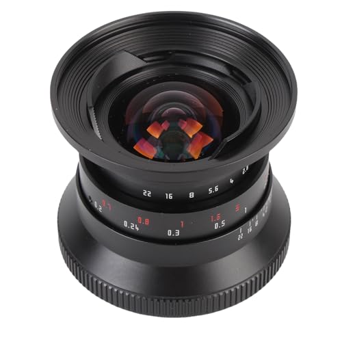 12mm F2.0 Große Blende Manuelle Fokus -Prime -Objektiv APs C Z Mount Porträtlinse für Z50 ZFC Z30 Z6I Z7II -Kameras (Black) von YUEHISY