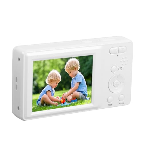 4K Digitalkamera, 50 MP Autofokus Tragbare Punkt- und SchießKamera, Retro Kleine Kamera mit 16x Optisch Zoom, für Kinder Erwachsene Anfänger von YUEHISY