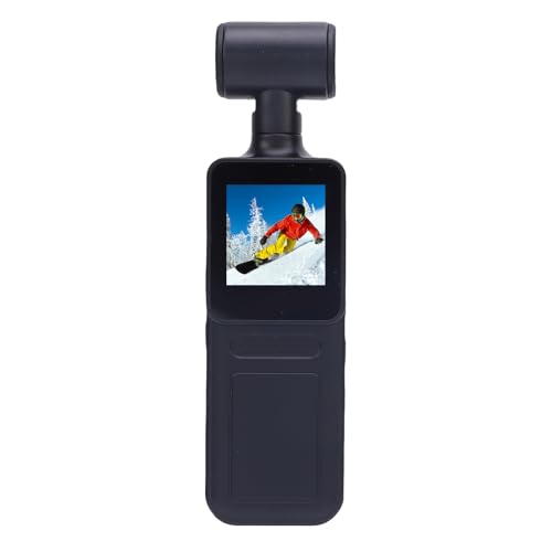 4K Ultra HD -Aktionskamera mit Rotierender Objektiv, WiFi -App, 135 Weitwinkelansicht, 256 GB Speicher, Klemme, Fahrradhalterung, 40 MP Bild, 1,3 -Zoll -Bildschirm 4K Ultra HD -Aktionskamera mit Rotierender Objektiv, WiFi -App, 135 Weitwinkelansicht, 256 GB Speicher, Klemme, Fahrradhalterung, 40 MP Bild, 1,3 -Zoll -Bildschirm von YUEHISY