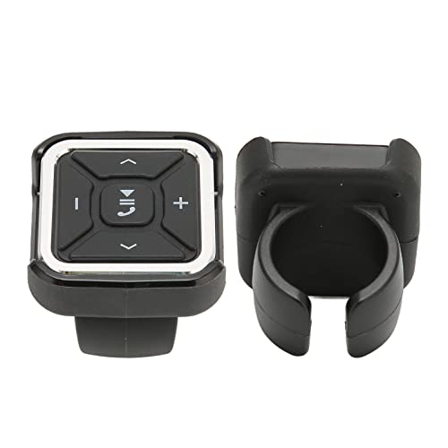Bluetooth Media Taste Remote, Empfänger -Audioadapterschalter für Fahrradmotorradauto, Drahtloser Musikcontroller, Lenkradsteuerung für die Sicherheit des Fahrens Bluetooth Media Taste Remote, Empfänger -Audioadapterschalter für Fahrradmotorradauto, Drahtloser Musikcontroller, Lenkradsteuerung für die Sicherheit des Fahrens von YUEHISY