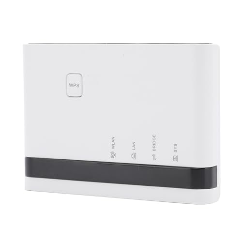 Druckserver mit 10/100mbit/s LAN Bridge Sharing, USB -drahtlosen Netzwerkdrucker -Server für, Unterstützen Sie 4 Drucker (EU-Stecker) von YUEHISY