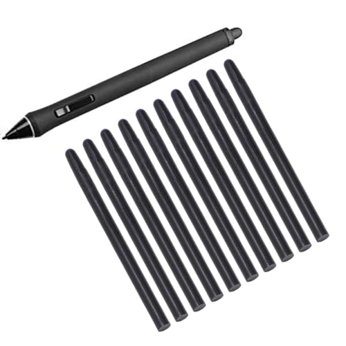 Ersatzstiftnibs für Bambus Intuos/Xencelabs, 10 PCs Hohe Empfindlichkeitstipps, Einfache Installation der Bildschirmstiftspitze Ersatzstiftnibs für Bambus Intuos/Xencelabs, 10 PCs Hohe Empfindlichkeitstipps, Einfache Installation der Bildschirmstiftspitze von YUEHISY