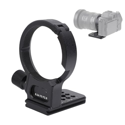 Objektivkragen-Stativhalterung, für 24-70 F2.8 DG ND-Kamera, Vertikale Halterung, 1/4 Zoll 3/8 Zoll Arca-Schnellwechselplatte, Objektivstativ-Montagering Objektivkragen-Stativhalterung, für 24-70 F2.8 DG ND-Kamera, Vertikale Halterung, 1/4 Zoll 3/8 Zoll Arca-Schnellwechselplatte, Objektivstativ-Montagering von YUEHISY