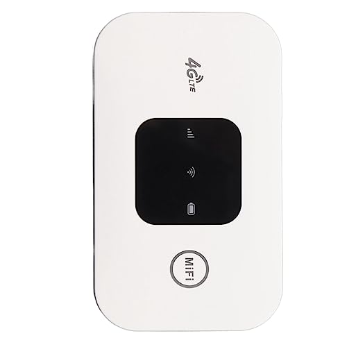 Tragbarer Internet-Hotspot, 4G LTE SIM-Karten-Router-Reise-WLAN-Gerät 8-10 Benutzer, Hochgeschwindigkeits-mobiler Hotspot mit 2100-mAh-Akku Tragbarer Internet-Hotspot, 4G LTE SIM-Karten-Router-Reise-WLAN-Gerät 8-10 Benutzer, Hochgeschwindigkeits-mobiler Hotspot mit 2100-mAh-Akku von YUEHISY
