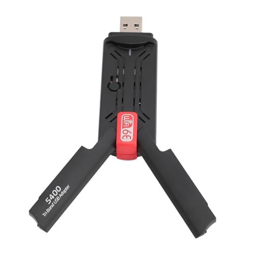 USB -WiFi -Adapter, 2,4 G 5G 6G Tri Band Wireless Network Adapter, WiFi 6e, USB3.0 WiFi -Dongle, für Desktop -Laptop -PC USB -WiFi -Adapter, 2,4 G 5G 6G Tri Band Wireless Network Adapter, WiFi 6e, USB3.0 WiFi -Dongle, für Desktop -Laptop -PC von YUEHISY