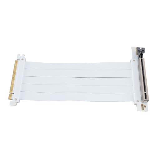 YUEHISY GPU -Verlängerungskabel, PCIe 4.0 X16 Riser -Kabel 128 Gbit/S Hohe Geschwindigkeit, 90 Grad, Breite Kompatibilität, Langlebige, Vielseitige Anwendungen (40cm) von YUEHISY