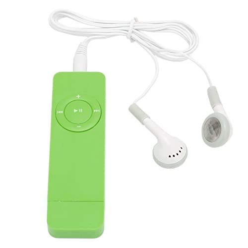 YUEHISY MP3 -Musik Player, 64 GB Vintage -Schüler Musikplayer, Tragbarer Verlustfreier Sound MP3, Hörgerät für Schüler, die Reisen Laufen Lassen (Green) von YUEHISY