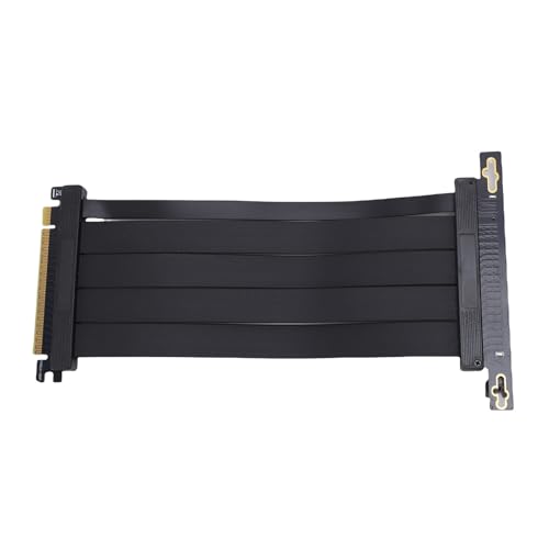 YUEHISY PCIE 5.0 X16 Verlängerungskabel, GPU -Grafikkarten -Riser -Kabel 128Gbit / S, RTX4090 Kompatibel für Extreme Spiele, Hohe Geschwindigkeit, 20 cm YUEHISY PCIE 5.0 X16 Verlängerungskabel, GPU -Grafikkarten -Riser -Kabel 128Gbit / S, RTX4090 Kompatibel für Extreme Spiele, Hohe Geschwindigkeit, 20 cm von YUEHISY