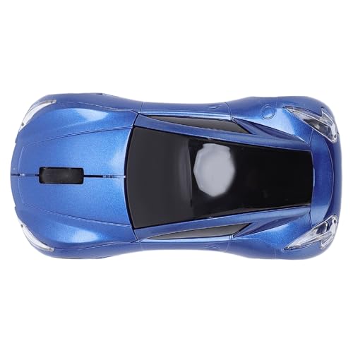 YUEHISY Wireless Maus, Sportwagen -Form 1600DPI 2,4 GHz Optical Gaming Maus mit Ergonomischem Design, Silent Slim für PC -Computer -Laptop (Perlblau) von YUEHISY