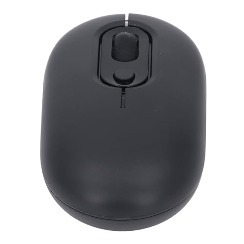 YUEHISY Wireless Maus mit USB -Empfänger, 3 Einstellbare DPI -Werte, Kompaktes Design, Tragbare Lichtmaus, für Laptops, Desktops, PC (Black) von YUEHISY