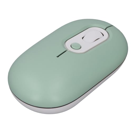 YUEHISY Wireless Maus mit USB -Empfänger, 3 Einstellbare DPI -Werte, Kompaktes Design, Tragbare Lichtmaus, für Laptops, Desktops, PC (Green) von YUEHISY