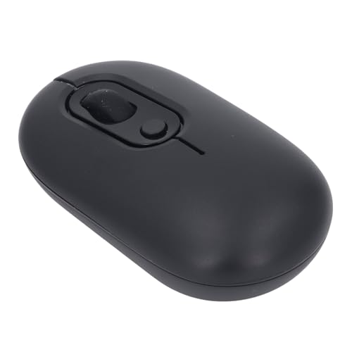 YUEHISY Wireless Maus mit USB -Empfänger, Leuchtende Stille Computermaus, 800 1200 1600 DPI 3 Einstellbare DPI -Werte, Tragbares Design für den Laptop -PC (Black) von YUEHISY
