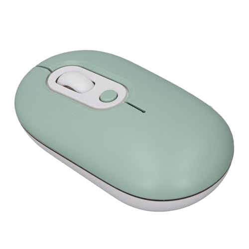 YUEHISY Wireless Maus mit USB -Empfänger, Leuchtende Stille Computermaus, 800 1200 1600 DPI 3 Einstellbare DPI -Werte, Tragbares Design für den Laptop -PC (Green) von YUEHISY