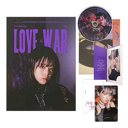 YENA - 1st Single Album [Love War] (Limited Edition) Photo Book + Photo Card + CD-R + Post Card + Clear Photo Card + Message Card + 2 Extra Photocards von YUEHUA Ent.