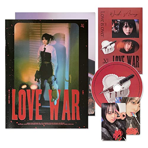 YENA - 1st Single Album [Love War] (War Ver.) Photo Book + Sticker + Photo Card + CD-R + Folded Poster + 4 Extra Photocards von YUEHUA Ent.
