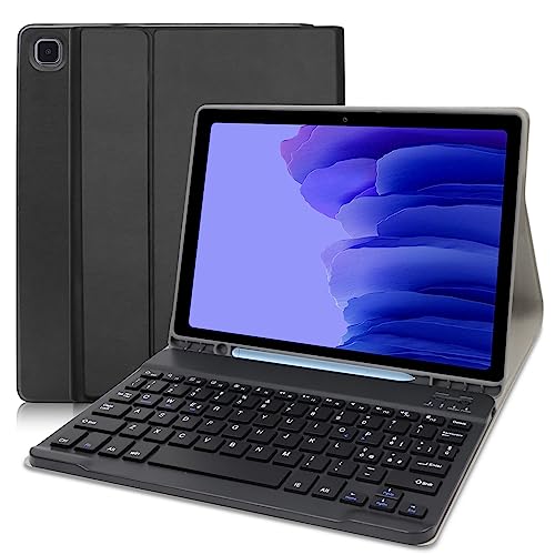 YUEJIDZ Keyboard Case for Samsung Galaxy Tab A7 10.4'' 2020 SM-T500/ T505/ T507 Italian Layout, Black von YUEJIDZ