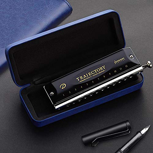 Swan Dreamer Chromatische Mundharmonika, 12 Löcher, 48 Tonarten C, japanischer importierter Gong, verdickte Abdeckung, professionelles Instrument für Anfänger, Studenten, Erwachsene, gutes Geschenk Swan Dreamer Chromatische Mundharmonika, 12 Löcher, 48 Tonarten C, japanischer importierter Gong, verdickte Abdeckung, professionelles Instrument für Anfänger, Studenten, Erwachsene, gutes Geschenk von YUEKO