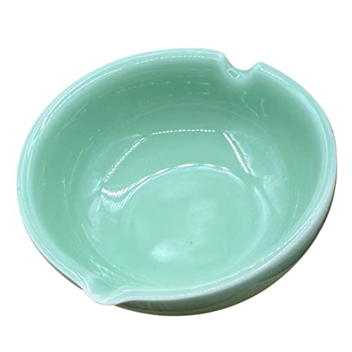 YUEKOPOU Keramik-Tintenstein mit, Chinesische Kalligraphie Ceramic Inkstone for Calligraphy - Chinese Duan Ink Plate, Ink Mixing Tray, Japandi Decor,(As Shown) von YUEKOPOU