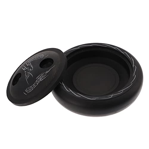 YUEKOPOU Keramik-Tintenstein mit, Chinesische Kalligraphie Premium Chinese Inkstone for Calligraphy and Painting - Original Stone Ink Tray for Artists and Students YUEKOPOU Keramik-Tintenstein mit, Chinesische Kalligraphie Premium Chinese Inkstone for Calligraphy and Painting - Original Stone Ink Tray for Artists and Students von YUEKOPOU