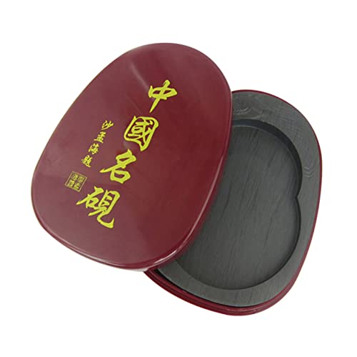 YUEKOPOU Keramik-Tintenstein mit, Chinesische Kalligraphie Traditional Chinese Inkstone Ink Tray, Chinese Duan Ink Plate YUEKOPOU Keramik-Tintenstein mit, Chinesische Kalligraphie Traditional Chinese Inkstone Ink Tray, Chinese Duan Ink Plate von YUEKOPOU