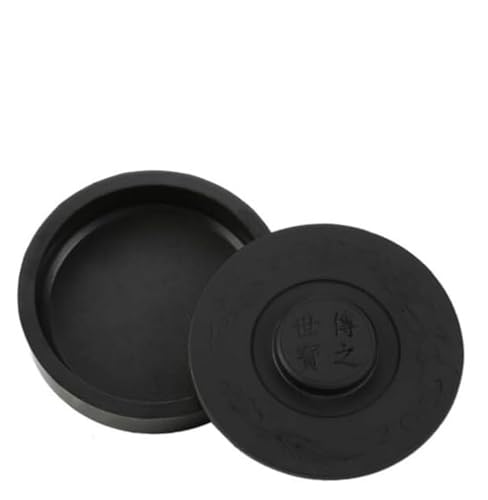 YUEKOPOU Keramik-Tintenstein mit, Chinesische Kalligraphie Traditional Chinese Inkstone for Calligraphy and Drawing - 1pcs Antique Imitation Stone Ink Grinding Accessory YUEKOPOU Keramik-Tintenstein mit, Chinesische Kalligraphie Traditional Chinese Inkstone for Calligraphy and Drawing - 1pcs Antique Imitation Stone Ink Grinding Accessory von YUEKOPOU