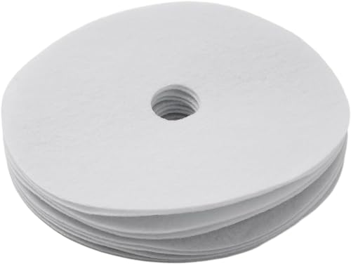 YUETTYY Wäschetrockner-Filter, für Universal-Abluftfilter, Lufteinlass für Wäschetrockner, Ersatzfilter, 235 x 33 mm, Weiß, 10 Stück von YUETTYY