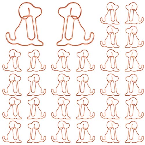 50 Pcs Hund Büroklammern Cartoon Lesezeichen Büroklammern Metall Büroklammern Deko Büroklammern Hünd Lesezeichen Büroklammern für Büro Schule Hause Notebook Poster Foto Schreibwaren & Bürobedarf von YUEYUAN