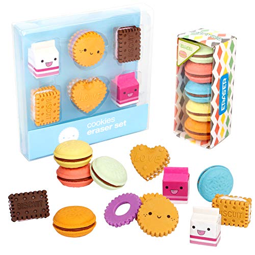 Kinder Mini Radiergummi 22 Pcs Schreibwaren Radiergummi Spielzeug Radiergummi Male Radiergummi für Bleistifte und Buntstifte Studenten Schule Geburtstag Party Festival Geschenk von YUEYUAN