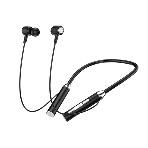 Sport Hals hängende Bluetooth-Ohrhörer mit magnetischer Saugung im Ohrlauf Stereo-Ohrhörer mit großer Kapazität von YUEYUEKE