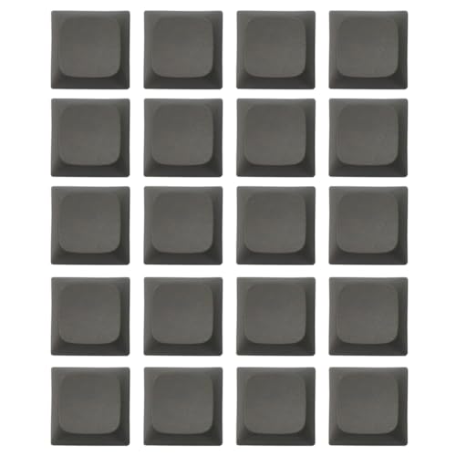 20 Stück farbige Tastenkappen 1U Größe XDA Höhe für mechanische Tastaturen Einfache Installation Tastenkappen von YUGSHNKFC