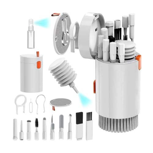 20-in-1-Tastatur-Reinigungsset für Handys, Ohrhörer, Laptops, Kameras, Elektronik, tragbare multifunktionale Reinigungswerkzeuge 20-in-1-Tastatur-Reinigungsset für Handys, Ohrhörer, Laptops, Kameras, Elektronik, tragbare multifunktionale Reinigungswerkzeuge von YUGSHNKFC