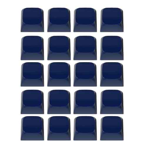 Jades Jelly Keycaps, mechanische Tastaturen, 1U, XDA, Höhe nicht drucken, Tastenkappen-Set für MX-Schalter, 20 Stück von YUGSHNKFC