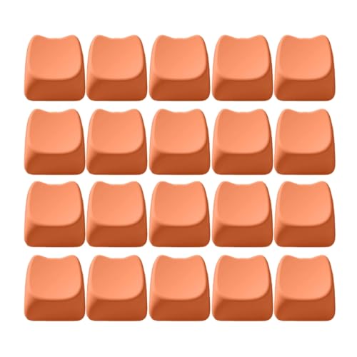 Komfortable PBT-Tastenkappen mit einzigartigem Katzenkopf MAO flache Höhe Tastenkappe für Tastatur-Enthusiasten Komfortable PBT-Tastenkappen mit einzigartigem Katzenkopf MAO flache Höhe Tastenkappe für Tastatur-Enthusiasten von YUGSHNKFC