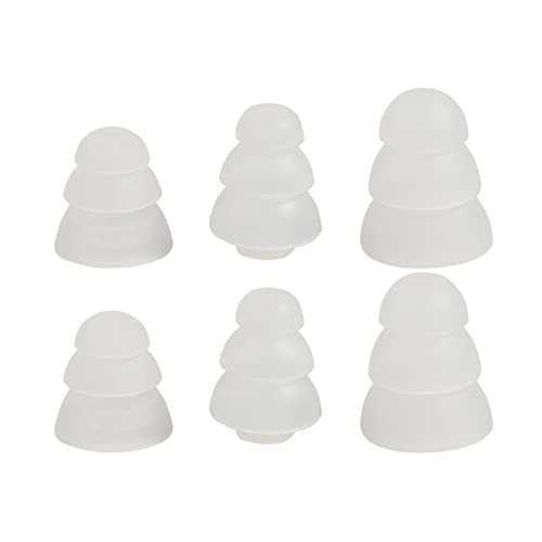 Silikon-In-Ear-Kopfhörerabdeckungen, Ersatz-Ohrstöpsel, Ohrstöpsel, Kopfhörer-Ohrstöpsel, drei Schichten von YUGSHNKFC