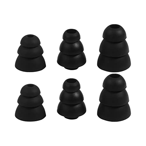 Silikon-In-Ear-Kopfhörerabdeckungen, Ersatz-Ohrstöpsel, Ohrstöpsel, Kopfhörer-Ohrstöpsel, drei Schichten von YUGSHNKFC