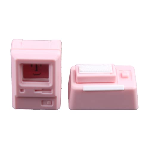 Tastaturzubehör für austauschbares Display, dreidimensionale Retro-Tastenkappe mit Hintergrundbeleuchtung für Tastatur von YUGSHNKFC