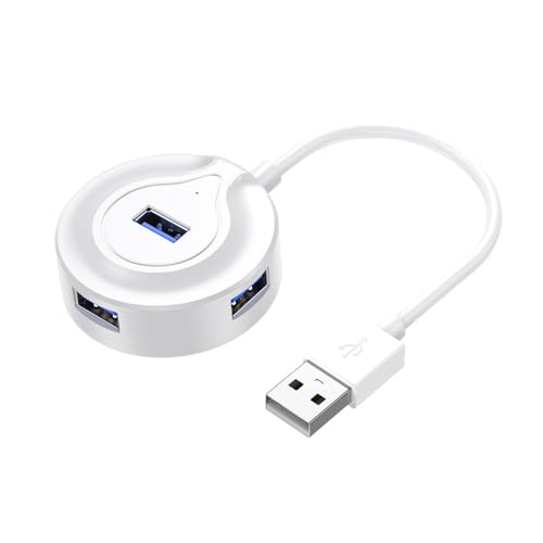 USB-Adapter, USB-Dockstation, 4 Anschlüsse für mühelose Erweiterung von Tastaturen, Laptop, Desktop, PC, breite Kompatibilität von YUGSHNKFC