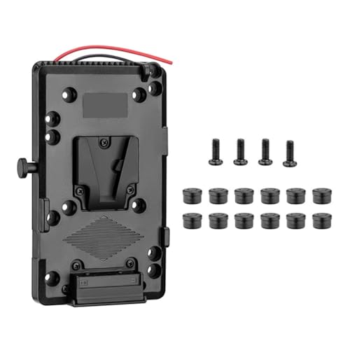 V-Mount Batterieplatte Power Splitter Draht mit D-Tap Ausgang für V-Lock Akkus DSLR Kamera Video Camcorder von YUGSHNKFC